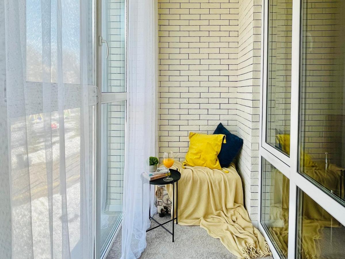 Уютная Стильная Квартира Возле Центрального Парка Горького! Apartment อัลมาตี ภายนอก รูปภาพ